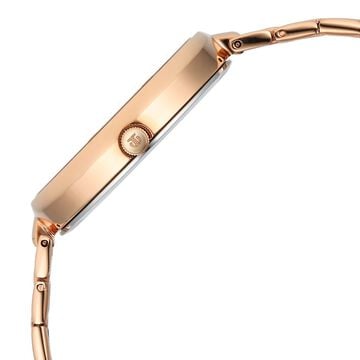Titan Purple Stackables Quartz Analog Two Toned Dial Stainless Steel Strap Watch for Women