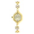 Sonata Quartz Analog Champagne Dial Metal Strap Watch for Women