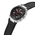 Ducati Quartz Chronograph Black Dial Black Silicone Strap Watch For Men - image number 1