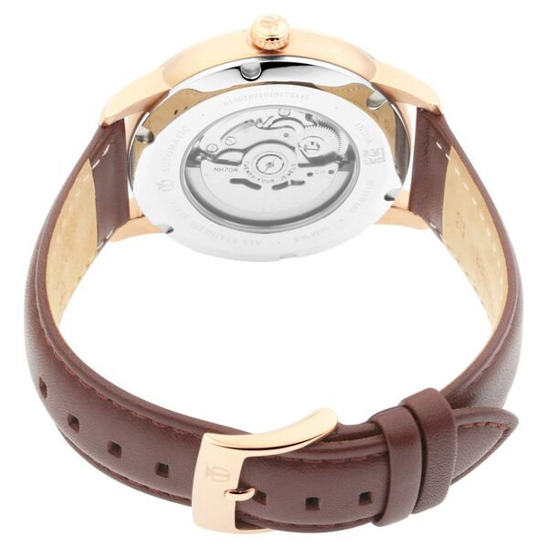 Titan Automatics Blue Dial Automatic Leather Strap watch for Men - image number 4