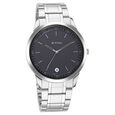 Titan Minimals Quartz Analog with Date Black Dial Silver Metal Strap Watch For Men - image number 0