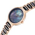 Xylys Swiss Analog Rose Gold Steel And Ceramic Strap Mother Of Pearl Dial Watch For Women - image number 2
