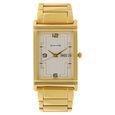 Sonata Quartz Analog Champagne Dial Stainless Steel Strap Watch for Men