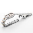 Roamer Olivia Diamond Quartz Analog Silver Dial Two Toned Stainless Steel Strap Watch For Women - image number 2