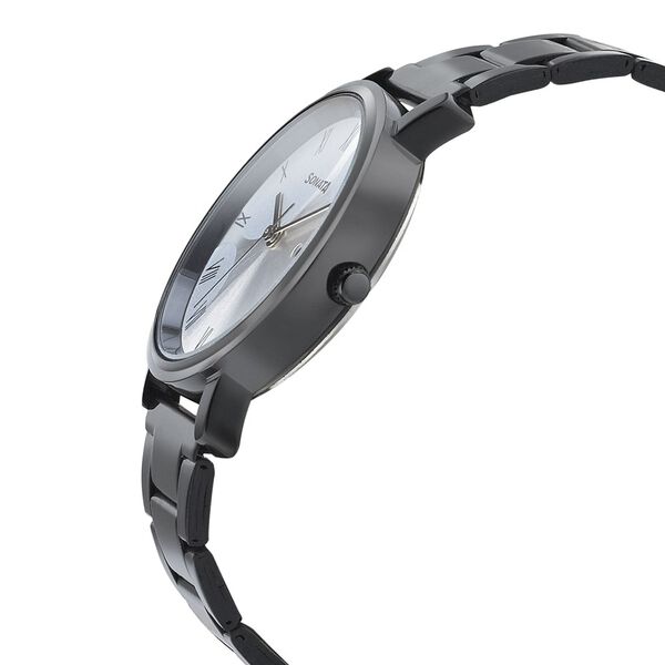 Sonata Onyx Silver Dial Women Watch With Stainless Steel Strap - image number 2