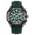 Police Quartz Multifunction Green Dial Green Silicone Strap Watch For Men - image number 0