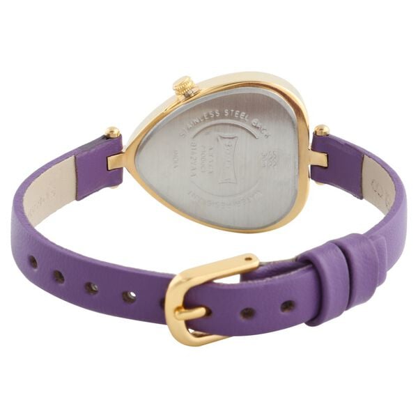 Sonata Quartz Analog Silver Dial Leather Strap Watch for Women - image number 3