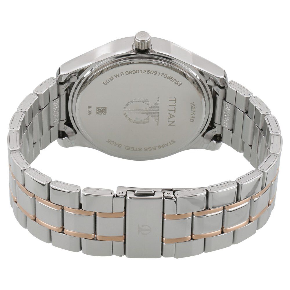Buy Online Titan Regalia Baron White Dial Analog with Date