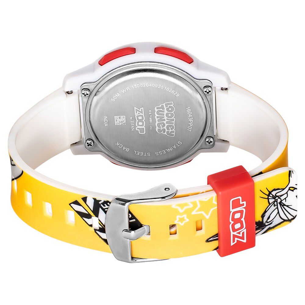 Buy Online Zoop Looney Tunes Digital Watch with Silver Case and