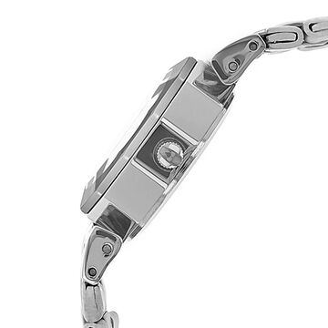 Sonata Quartz Analog Black Dial Metal Strap Watch for Women