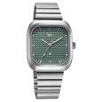Fastrack Vyb Maverick Quartz Analog Green Dial Metal Strap Watch For Guys - image number 2