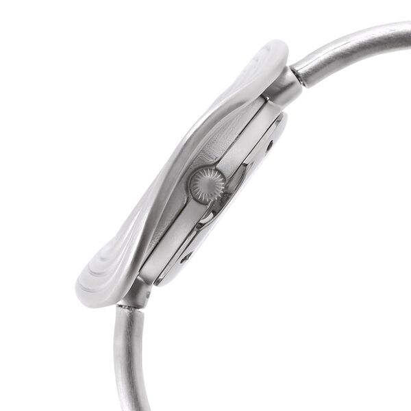 Titan Quartz Analog Mother of Pearl Dial Stainless Steel Strap Watch for Women - image number 2