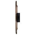 Titan Contemporary Multicoloured Wall Clock with a partly Semi-transparent Dial 33.80 x 33.80 cm - Medium Size - image number 3