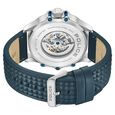 Police Automatic With Self Winding Blue Dial Blue Color Leather Strap Watch For Men - image number 5
