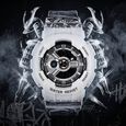 Zoop Samurai Quartz Digital Watch For Boys With Silver Dial White Polyether Strap From House Of Titan - image number 0