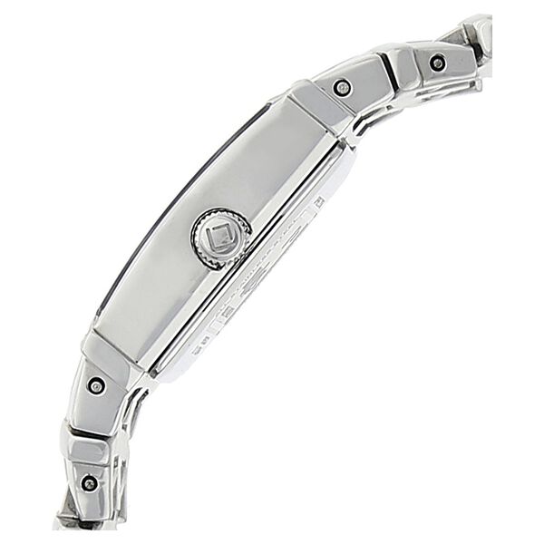 Xylys Swiss Analog Silver Metal Strap and Black Dial Watch For Women - image number 2