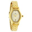 Titan Quartz Analog Champagne Dial Stainless Steel Strap Watch for Women - image number 1