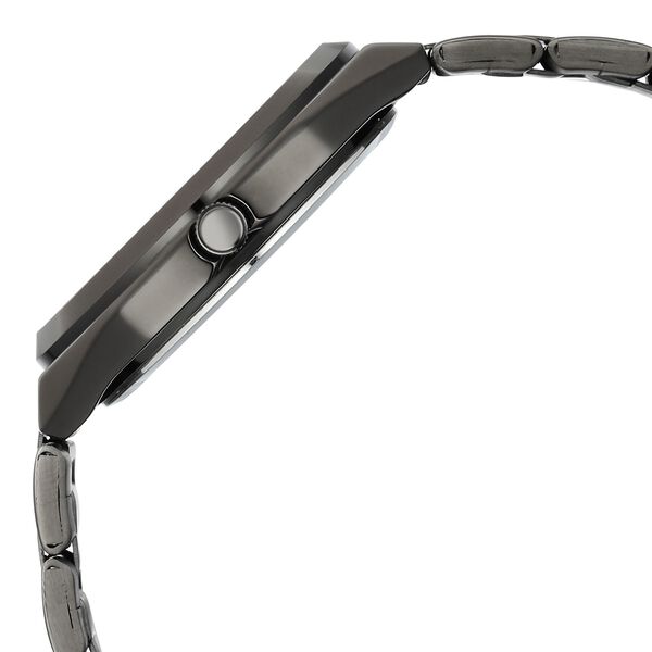 Vyb Horizon By Fastrack Quartz Analog Grey Dial Grey Stainless Steel Strap Watch For Guys - image number 5