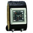 Fastrack Quartz Analog Black Dial Leather Strap Watch for Guys - image number 0