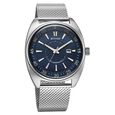 Titan Tonneau Analog with Date and Blue Dial Mesh Stainless Steel Strap Watch for Men - image number 1