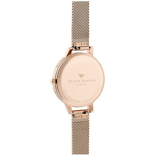 Olivia Burton Quartz Analog Pink Dial Stainless Steel Strap Watch for Women - image number 2