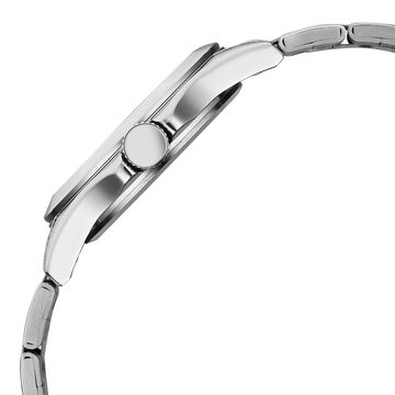 Sonata Poze Quartz Analog Blue Dial Silver Stainless Steel Strap Watch For Men