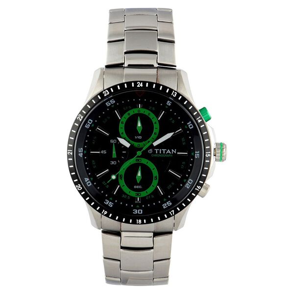 Titan Quartz Analog Black Dial Watch for Men - image number 0