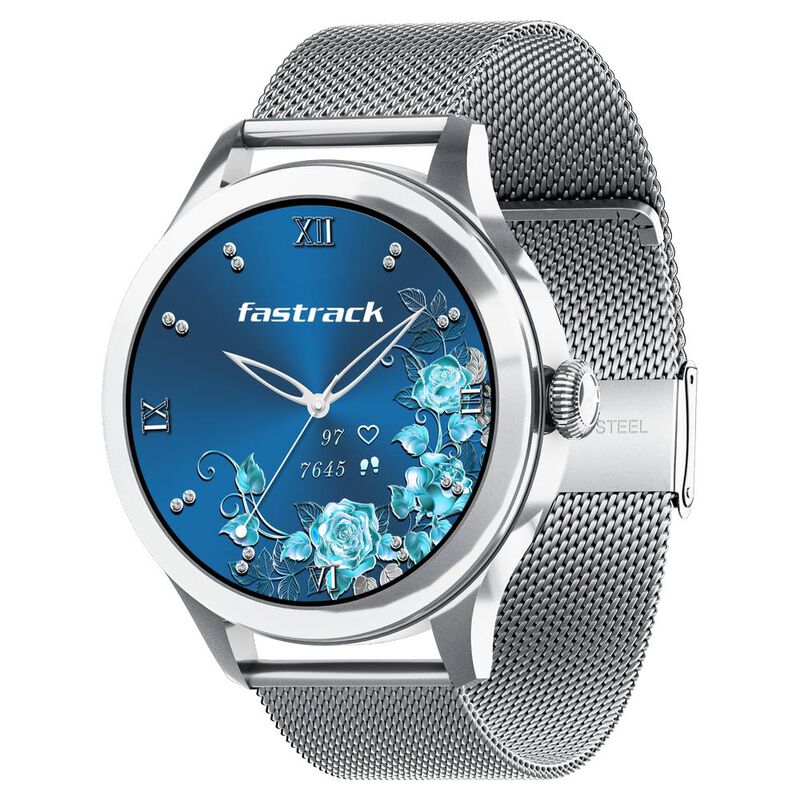 Fastrack Noir Pro Womens Smartwatch with 3.0 cm Super AMOLED Display, 390x390 Resolution