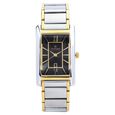 Titan Rectangle Silver Dial Analog with Date Stainless Steel Strap watch for Men