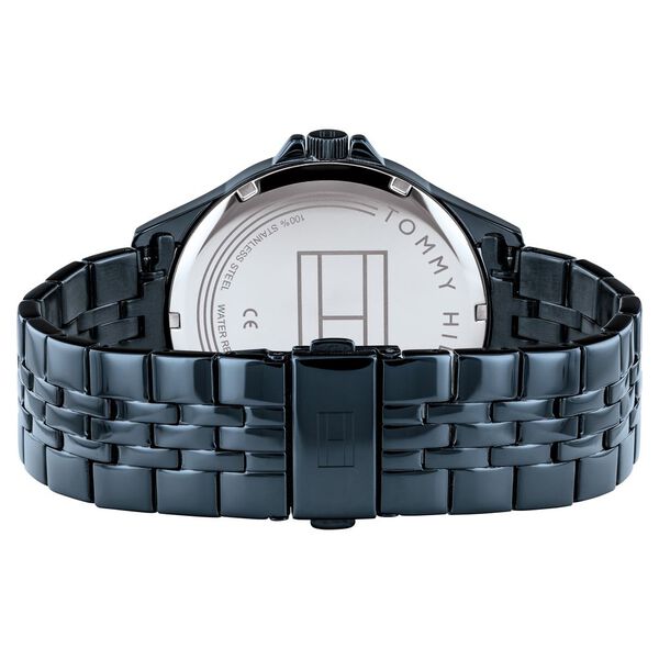 Tommy Hilfiger Quartz Multifunction Blue Dial Stainless Steel Strap Watch for Men - image number 2