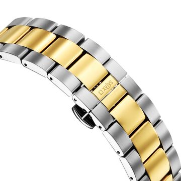Xylys Automatic Analog with Date Black Dial Two Toned Stainless Steel Strap Watch For Men