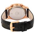 Titan Octane Silver Dial Chronograph Leather Strap watch for Men - image number 4