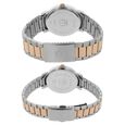 Titan Bandhan Silver Dial Analog with Date Stainless Steel Strap watch for Couple - image number 3