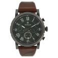 Titan Quartz Analog with Date Green Dial Leather Strap Watch for Men - image number 0