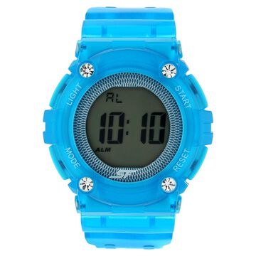 SF Digital Dial Plastic Strap Women Watch