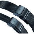 Titan Edge Pair Blue Dial Analog Stainless Steel Strap watch for Couple - image number 3
