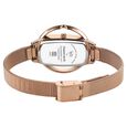 Vyb Charmer By Fastrack Quartz Analog Silver Dial Rose Gold Stainless Steel Strap Watch For Girls - image number 6