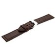 24 mm Brown Genuine Leather Straps for Men - image number 3