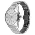Titan Aion Concealed Automatic Analog with Power Reserve Indicator White Dial Silver Stainless Steel Strap Watch for Men - image number 2