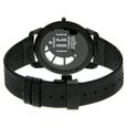 Titan Edge Quartz Analog Black Dial Black Leather Strap Watch For Men - image number 3