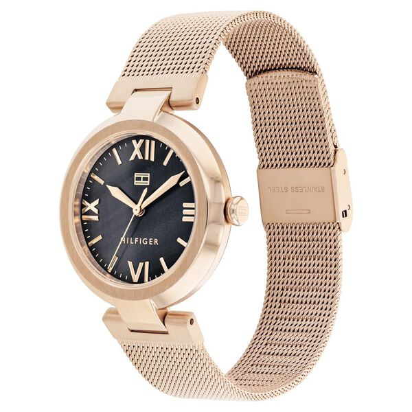 Tommy Hilfiger Quartz Analog Mother Of Pearl dial Stainless Steel Strap Watch for Women - image number 1