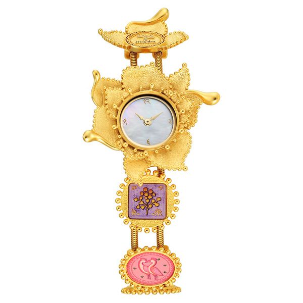 Titan Raga X Masaba Mother Of Pearl Dial Women Watch With Metal Strap - image number 1
