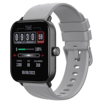 Fastrack Rider with 4.64 cm TFT LCD Display, SingleSync BT Calling Unisex Smart Watch with Grey Strap