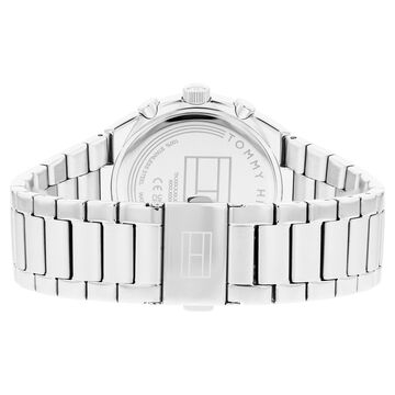 Tommy Hilfiger Multifunction Silver Dial Stainless Steel Strap Watch for Women