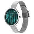 Titan Neo Analog with Day and Date Mother Of Pearl Dial Silver Color Stainless Steel Strap Watch For Women - image number 2