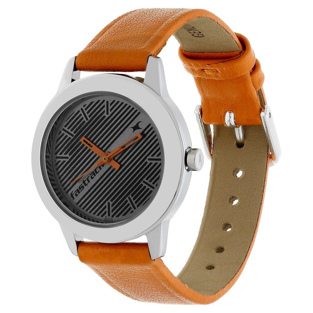 Grey strap watch ladies shop