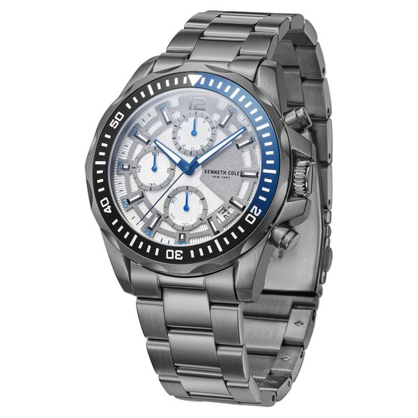 Kenneth Cole Chronograph White Dial Watch for Men - image number 1