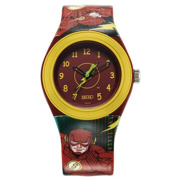 Zoop by Titan Justice League Quartz Analog Red Dial Polyurethane Strap Watch for Kids