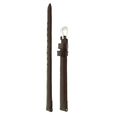 12 mm Brown Genuine Leather Strap for Women - image number 2