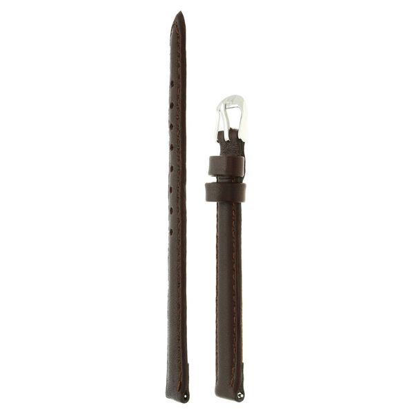 12 mm Brown Genuine Leather Strap for Women - image number 2